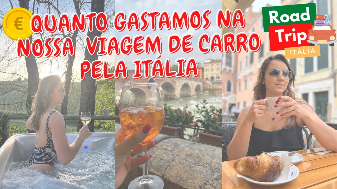 QUANTO CUSTA VIAJAR DE CARRO PELA ITÁLIA | ROADTRIP DE 10 DIAS PELA ITÁLIA