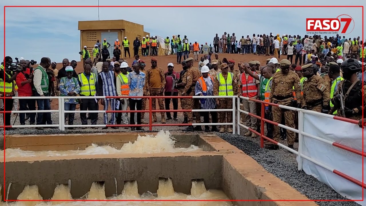 Burkina Faso : 865 ha de périmètre irrigué mis en eau par Rimtalba Ouédraogo à Dourou
