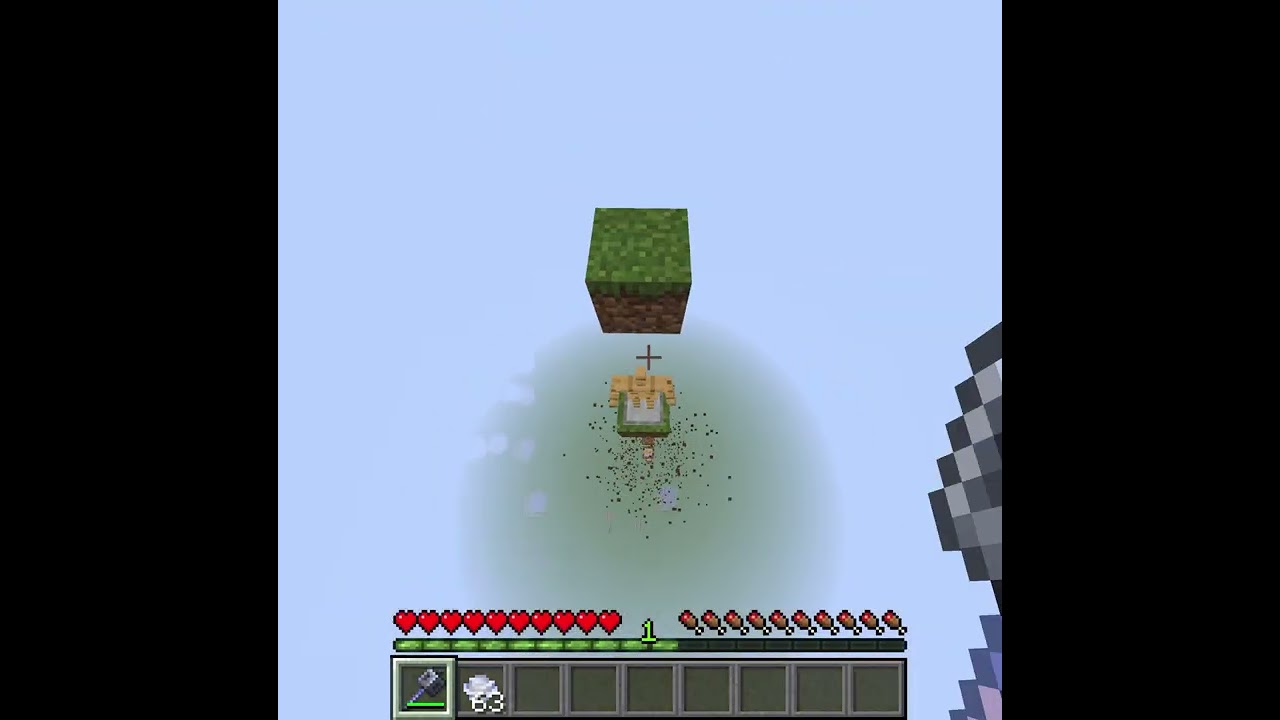 Minecarft Satisfying clutch with mace , mace elevator