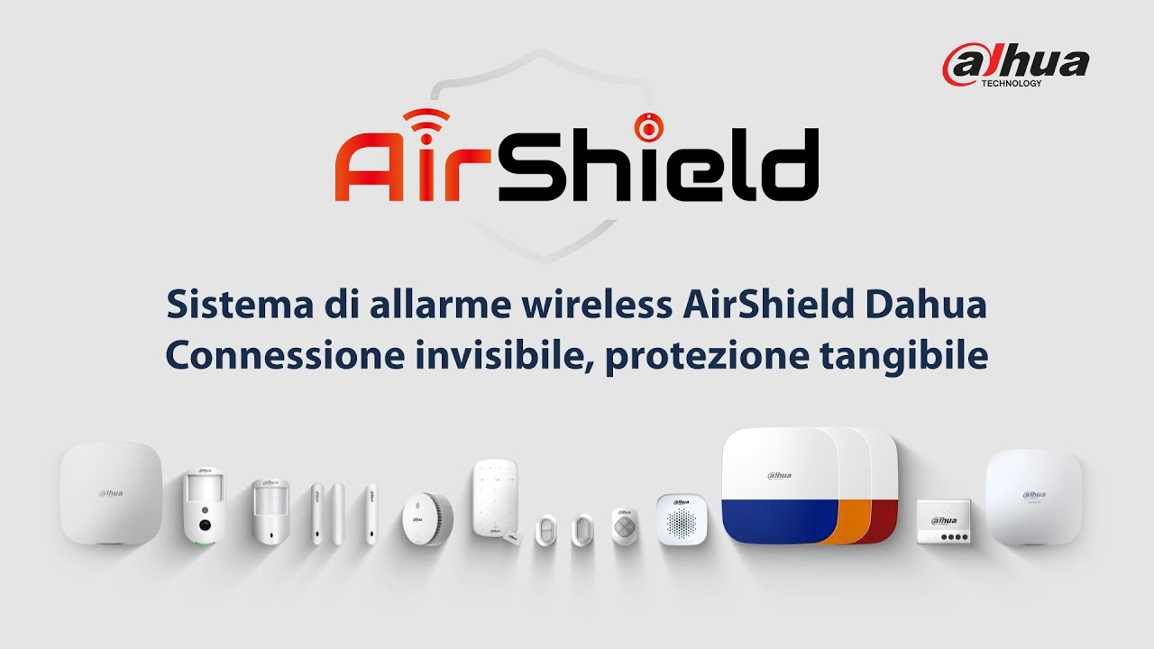 Sistema di Allarme Wireless Dahua AirShield