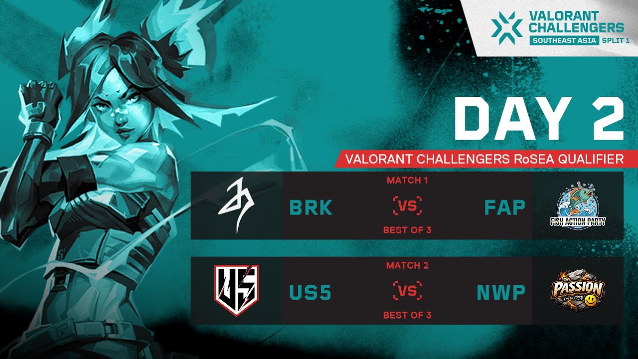 VALORANT Challengers SEA 2026 Split 1 - RoSEA Regional Tournament Day 2