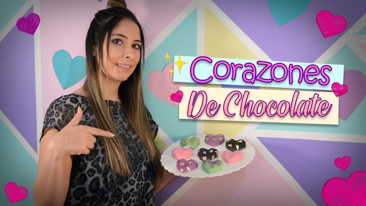❤️🍫 CORAZONES DE MOUSSE DE CHOCOLATE PARA REGALAR ESTE 14 DE FEBRERO 🍫 ❤️