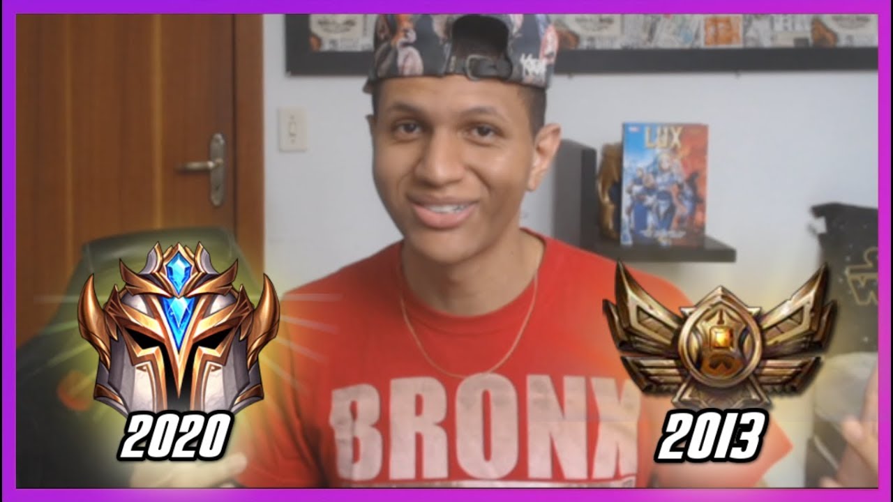 MINHA TRAJET&Oacute;RIA NO LOL AT&Eacute; PEGAR CHALLENGE