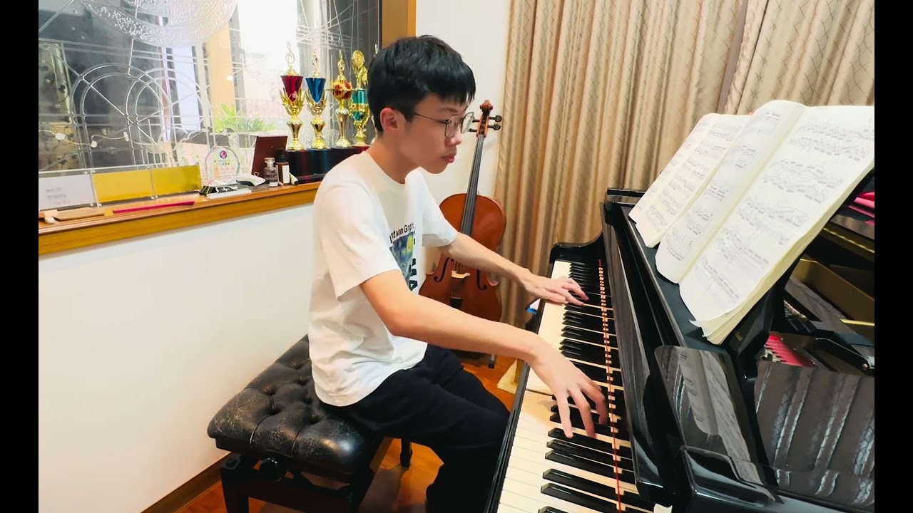 114學年度學生音樂比賽「高中組」指定曲 Etude in C sharp minor, Op.10 No.4 - 杜承栩