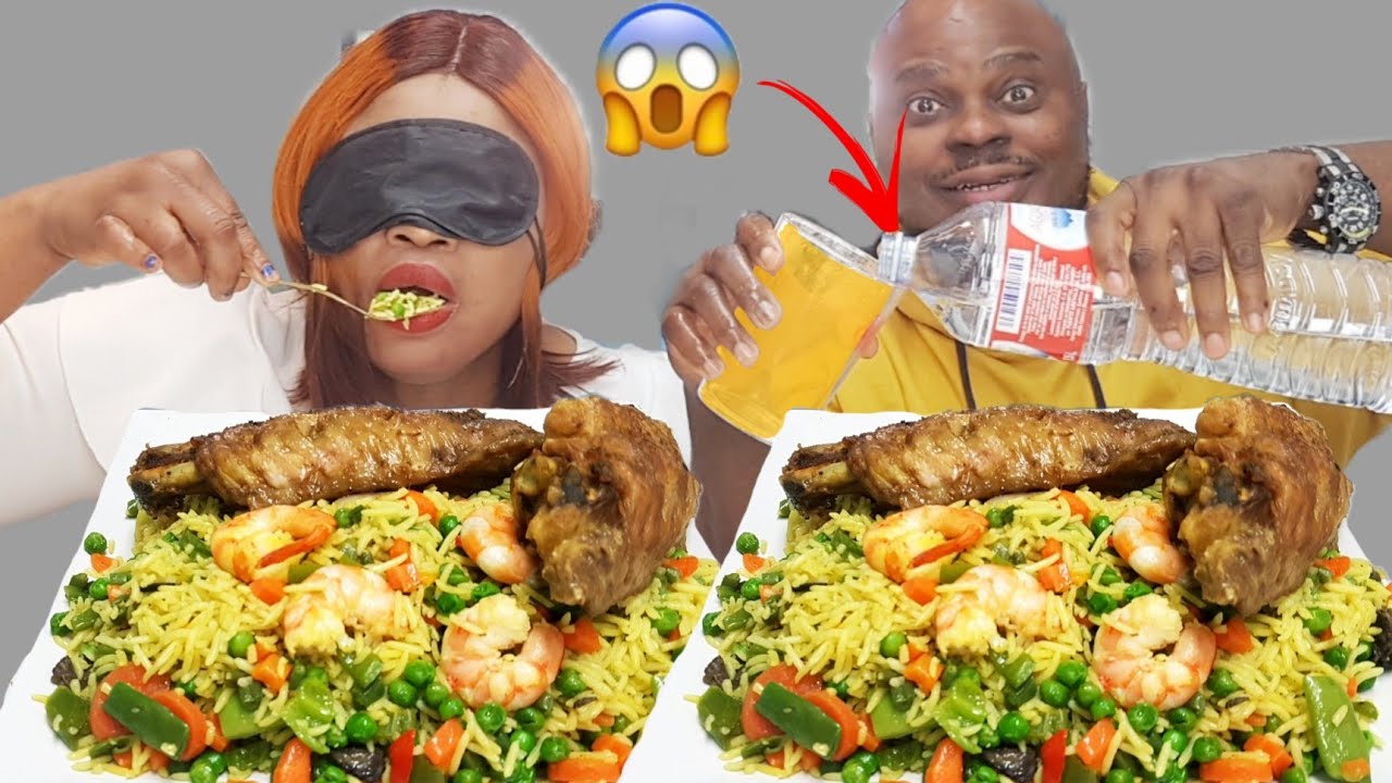 BADLY REVENGE I ADDED WATER TO MY WIFE'S DRINK | DELICIOUS FRIED RICE & TURKEY WINGS | *PRANK *