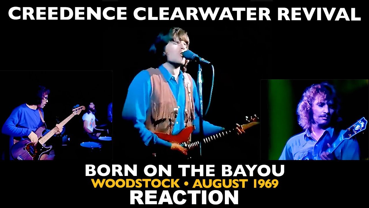 Musicians REACT to Creedence Clearwater Revival: Born on the Bayou (Woodstock 1969)