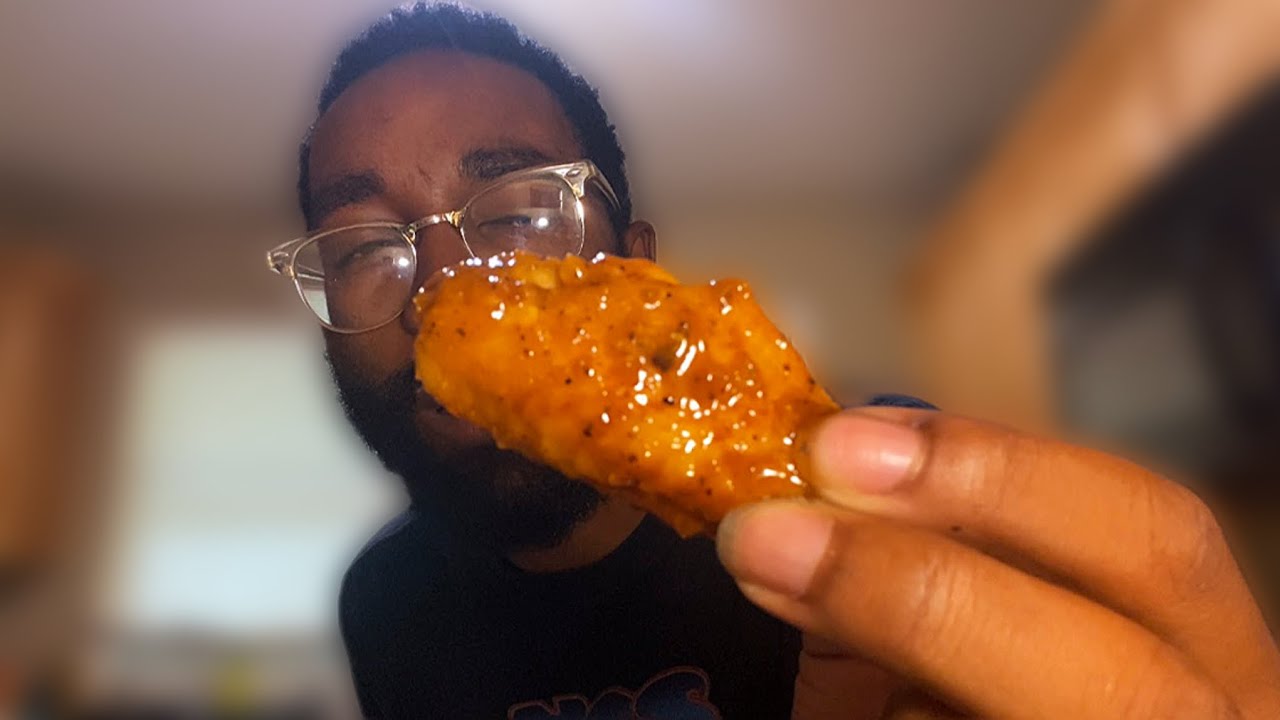 making BBQ LEMON PEPPER WINGS while FADED AF