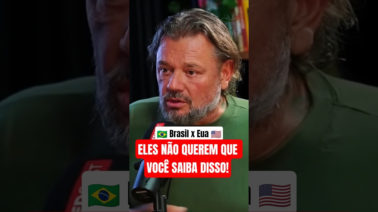 RICHARD COMENTA DIFEREN&Ccedil;A BRUTAL ENTRE BRASIL E EUA #richardrasmussen #podcast