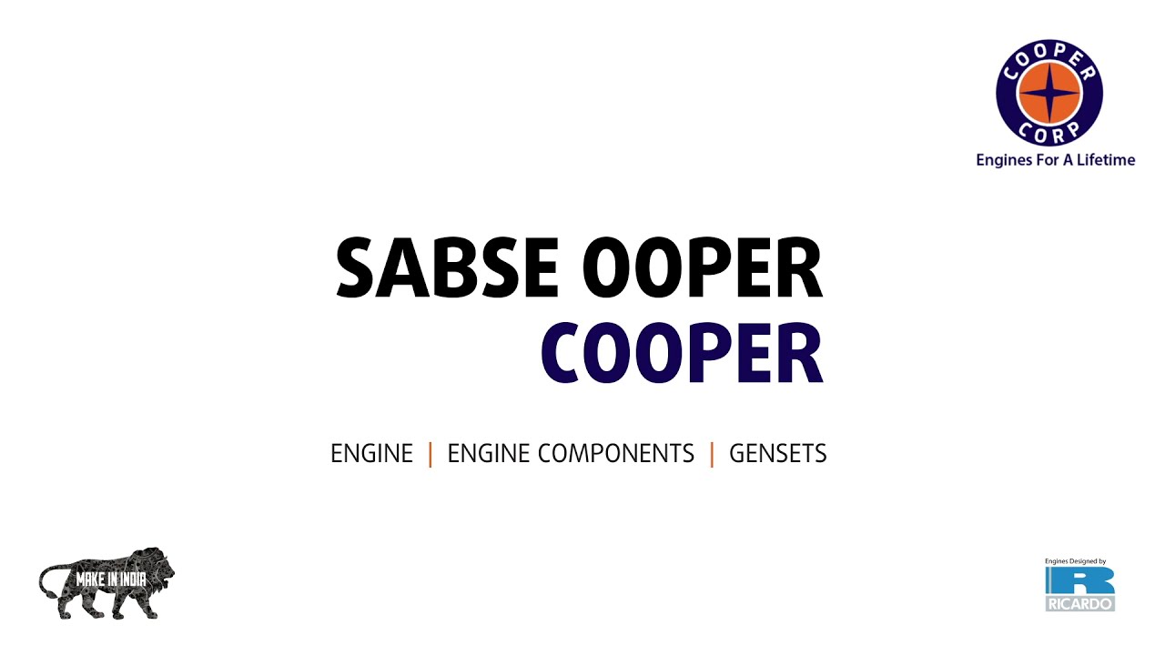 Sabse Ooper Cooper | Genset with block loading