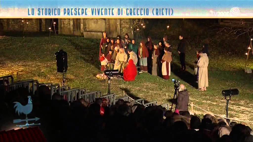 Lo storico presepe vivente di Greccio