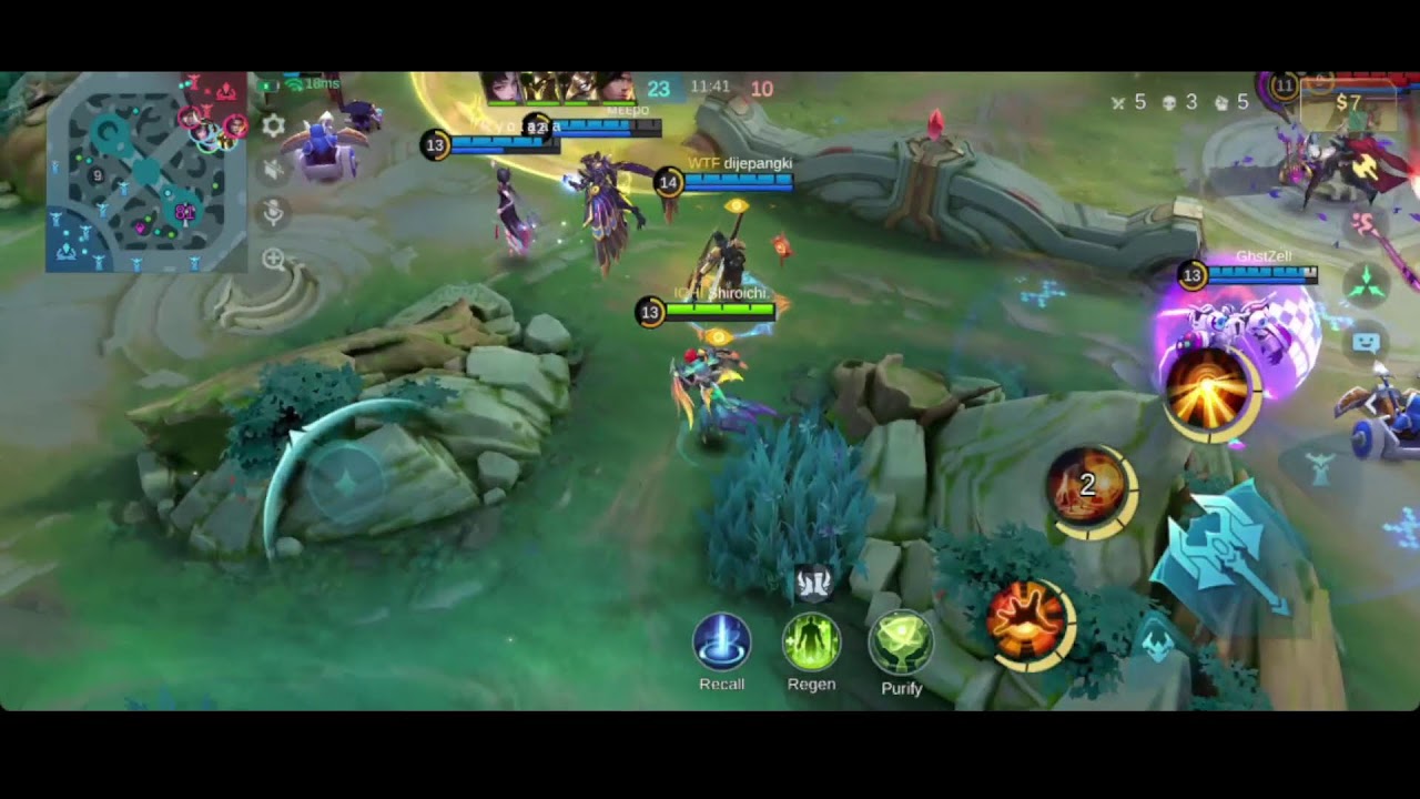 Coba live Mobile Legends