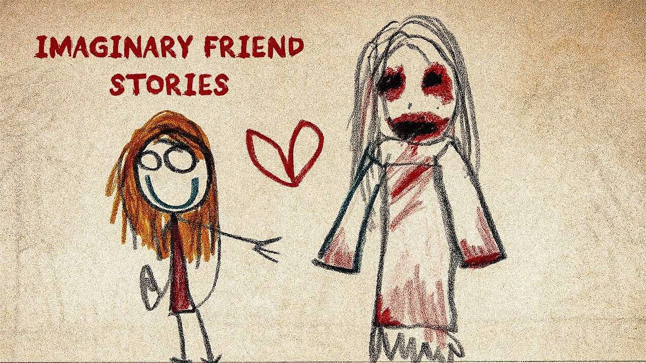 3 CREEPY Imaginary Friend Horror Stories With Rain & Haunting Ambience