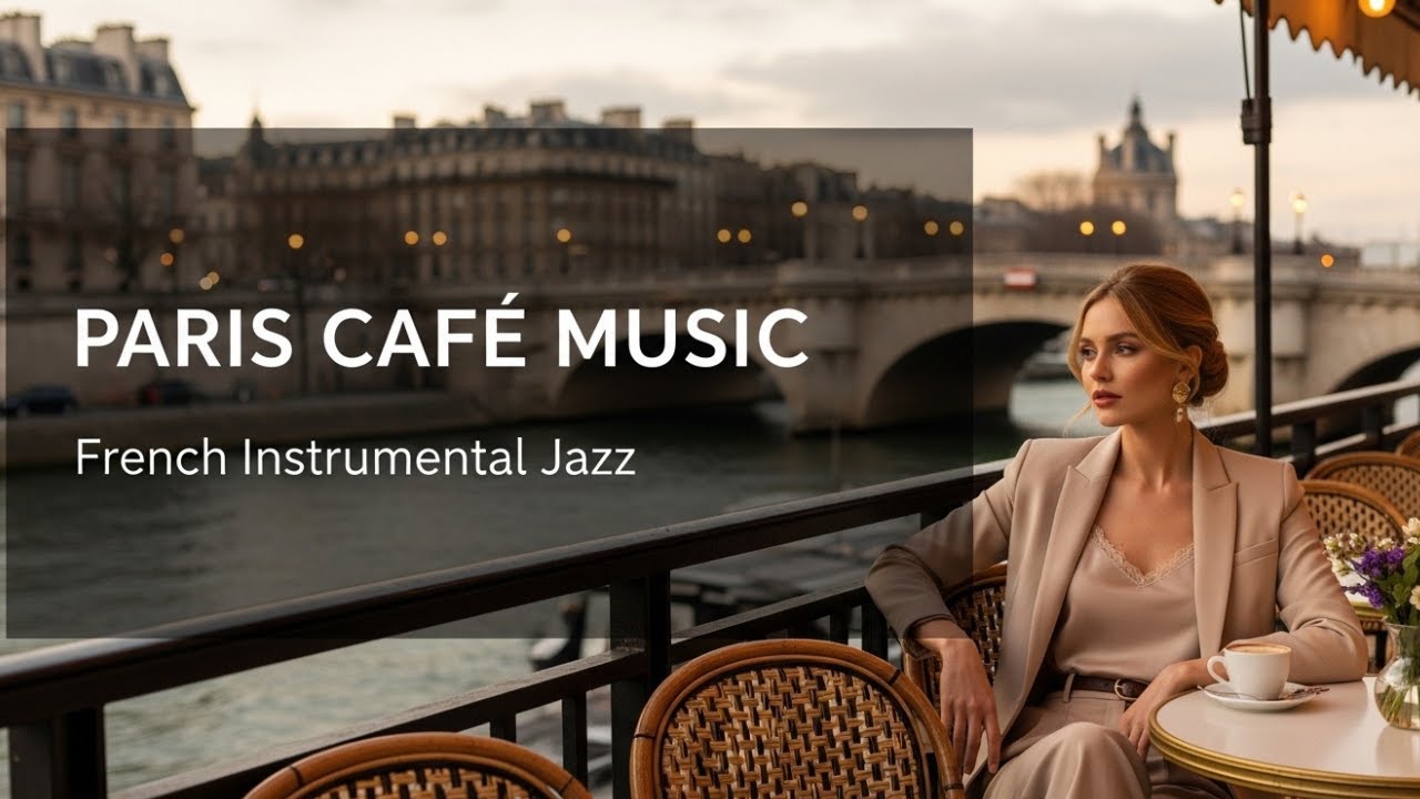 Paris Afternoon Café ☕ French Jazz Instrumental | Warm & Relaxing Vibes