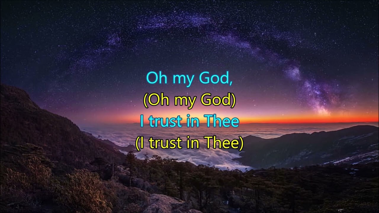 Karaoke: Unto Thee O Lord (Maranatha Singers)