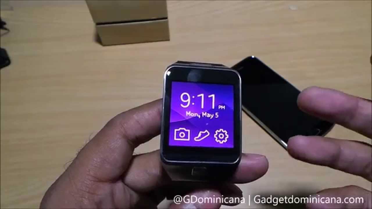 Desempaquetado Samsung GEAR 2 en Espanol