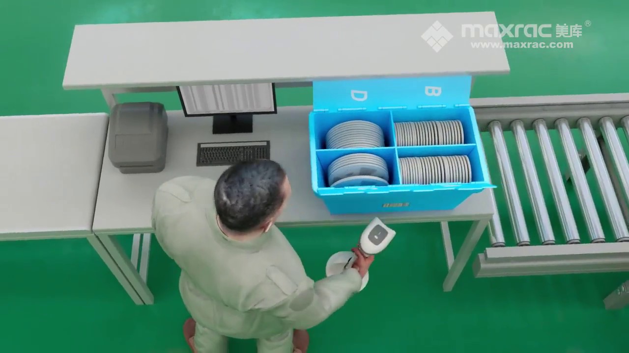 3D Warehouse Automated storage system for totes,bins,cartons