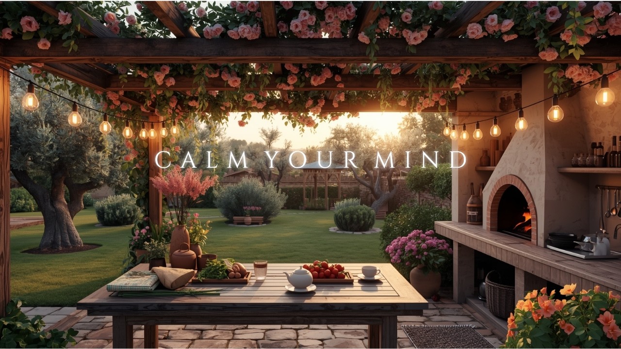 Rustic Garden Kitchen 🌿Acalme a Mente e Reconecte (432Hz · 3 Horas)
