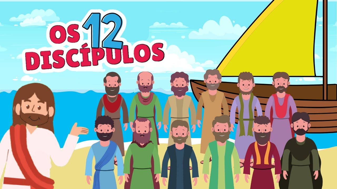 JESUS Escolhe seus Discípulos - Historinha Bíblica Infantil #22