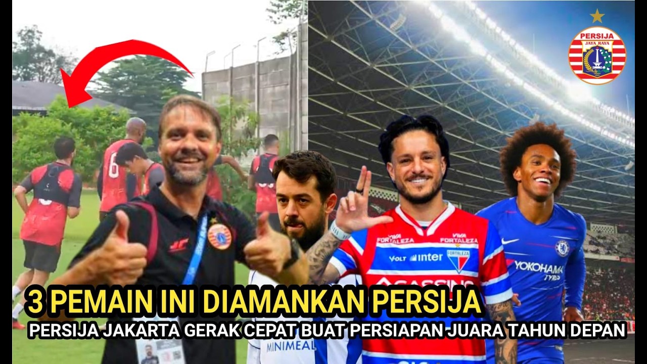 🔴LIVE MANUVER CEPAT PERSIJA! 3 PEMAIN ASING GRADE A INI SUDAH DIREKRUT PERSIJA MUSUM DEPAN