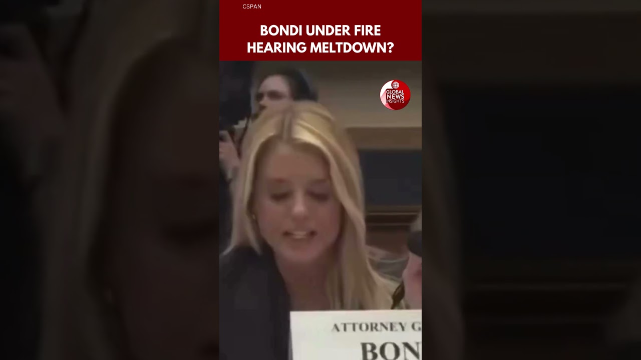 Pam Bondi Faces Intense Backlash After Heated Hearing Moments | DOJ Showdown