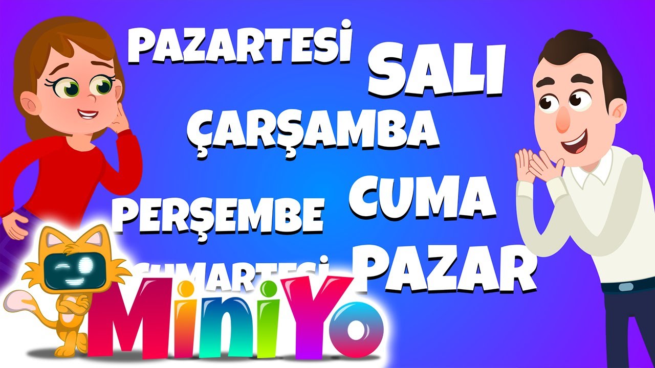 Haftanın Günleri Şarkısı + Daha Fazla Çocuk Şarkısı | 20 Dakika