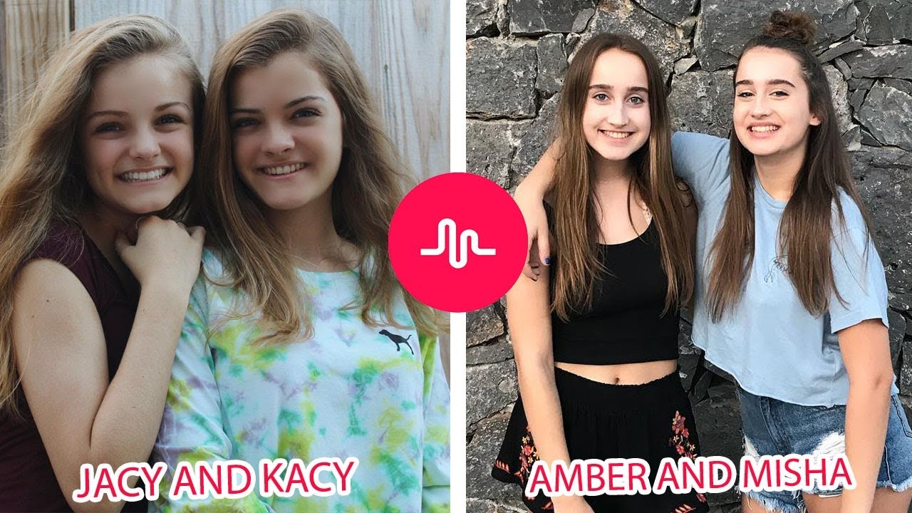 Jacy and Kacy Vs Amber and Misha ( Twins Sisters Battle ) Musically Compilation