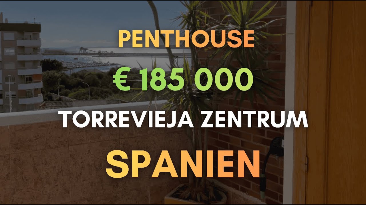 Apartment in Torrevieja zu verkaufen – 2 Schlafzimmer, Meerblick & Top Lage