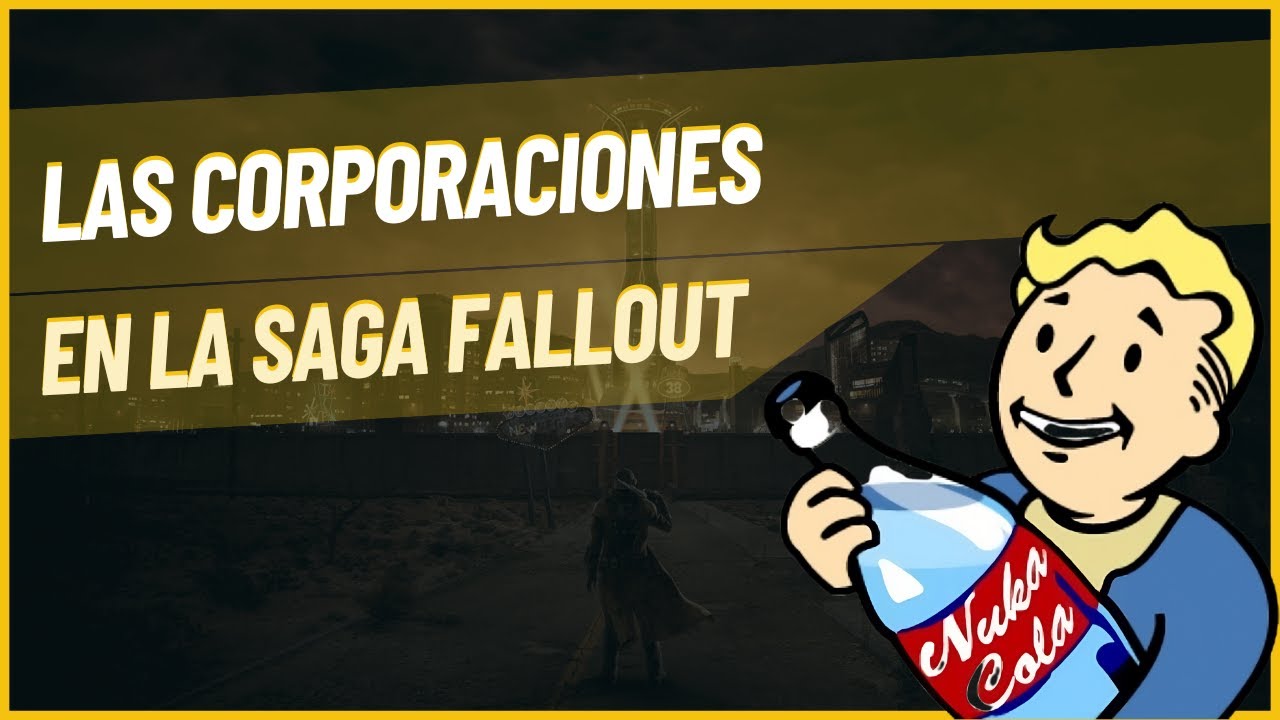 El MUNDO de las CORPORACIONES en la SAGA FALLOUT