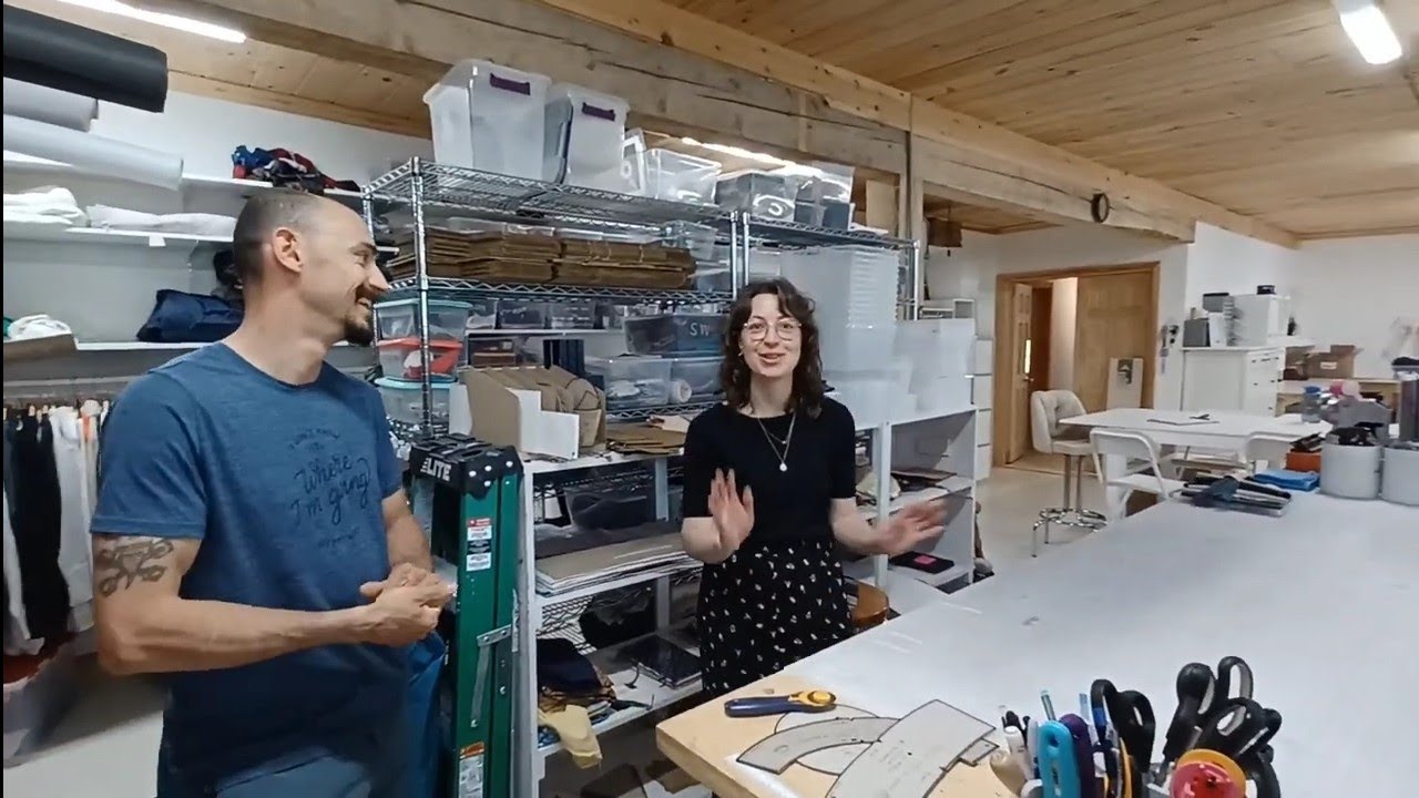 Découverte d'un atelier de revalorisation textile #roadtrip Canada