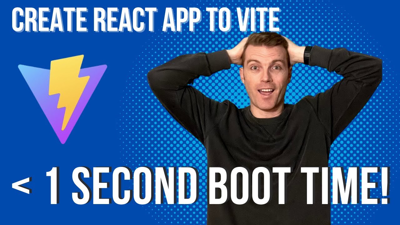Converting to Vite from Create React App - lower your boot time to almost nothing!