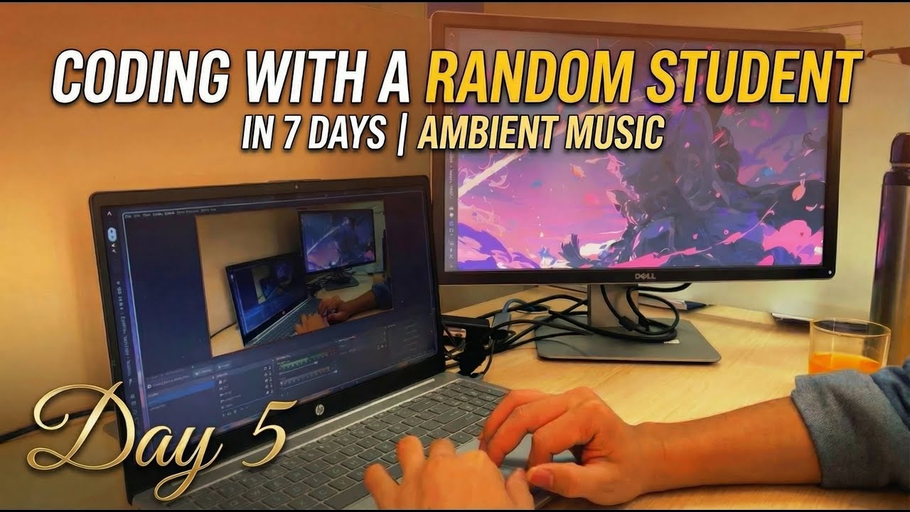 Coding with a Random Student in 7 days | Ambient music | 