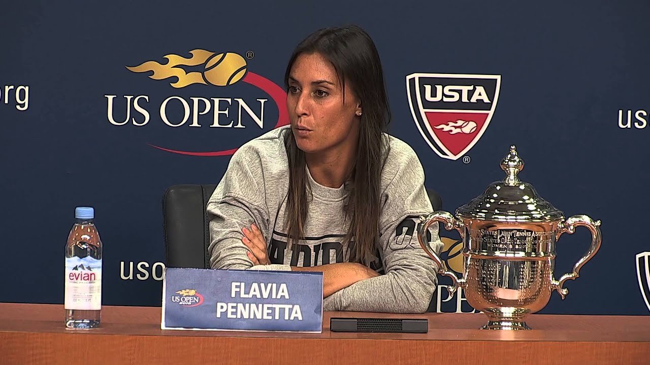 US OPEN 2015: Womens Singles Winner Flavia Pennetta