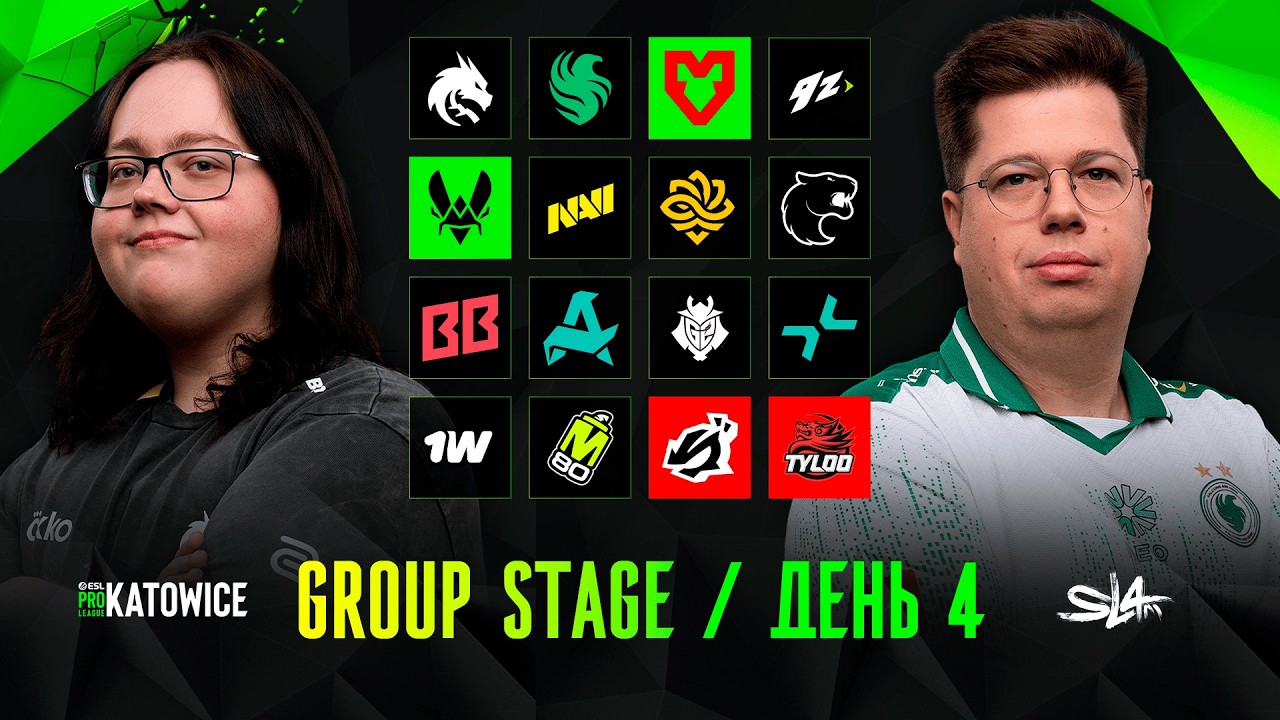 (RU) Falcons vs NAVI | BO3 |  ESL Pro League Season 24 Group Stage | Day 4