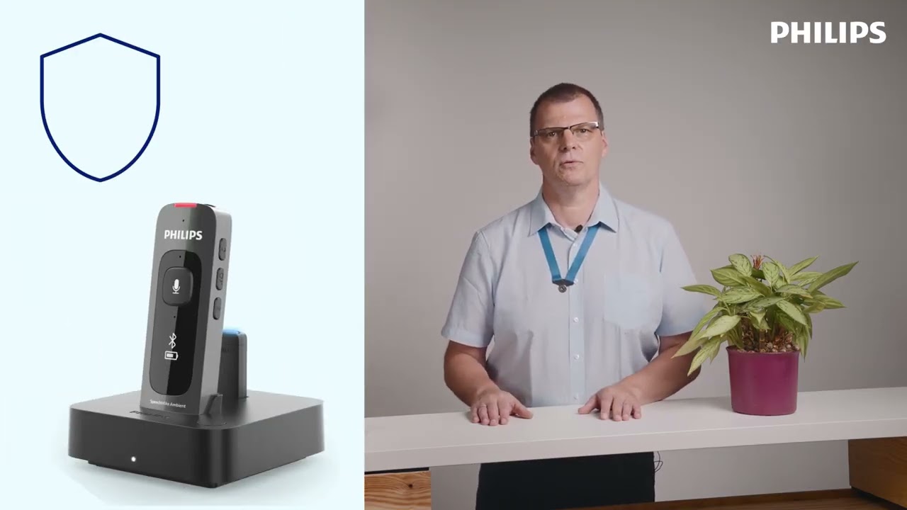 The new Philips SpeechMike Ambient - the latest in patient care technology