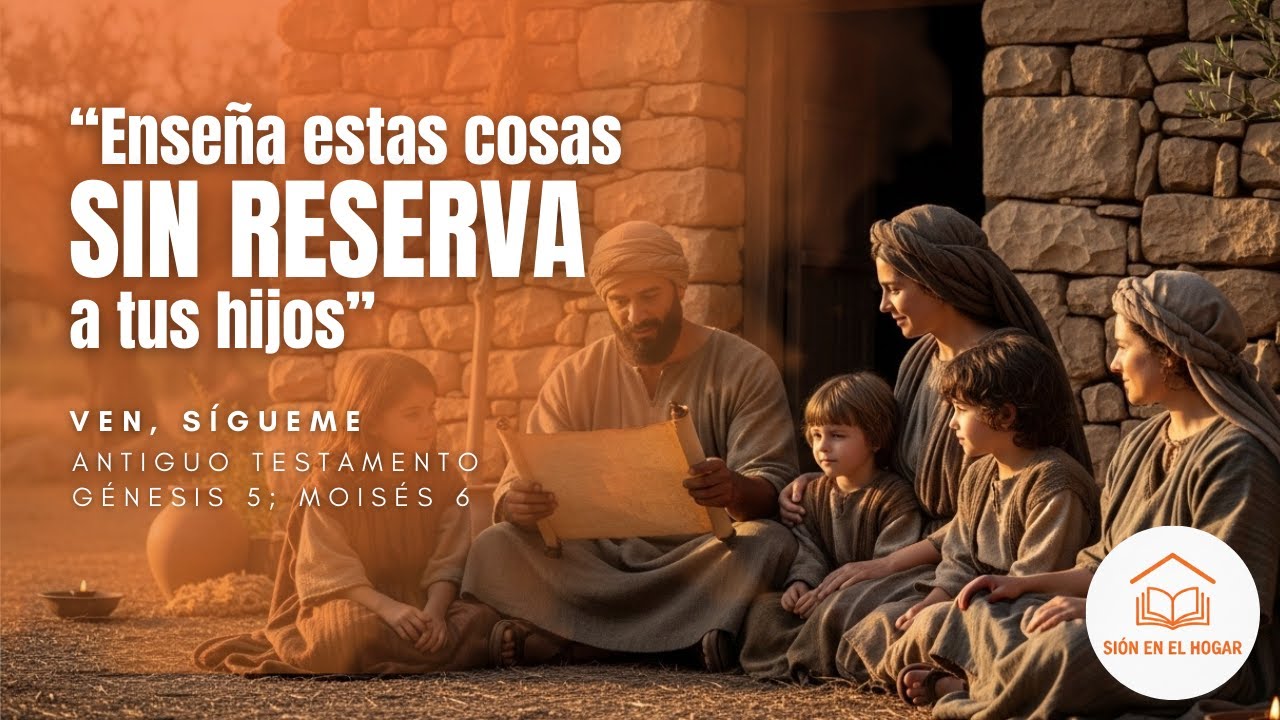 Enseña Estas Cosas SIN RESERVA A Tus HIJOS | Génesis 5; Moisés 6 | Ven Sígueme 2026 📖