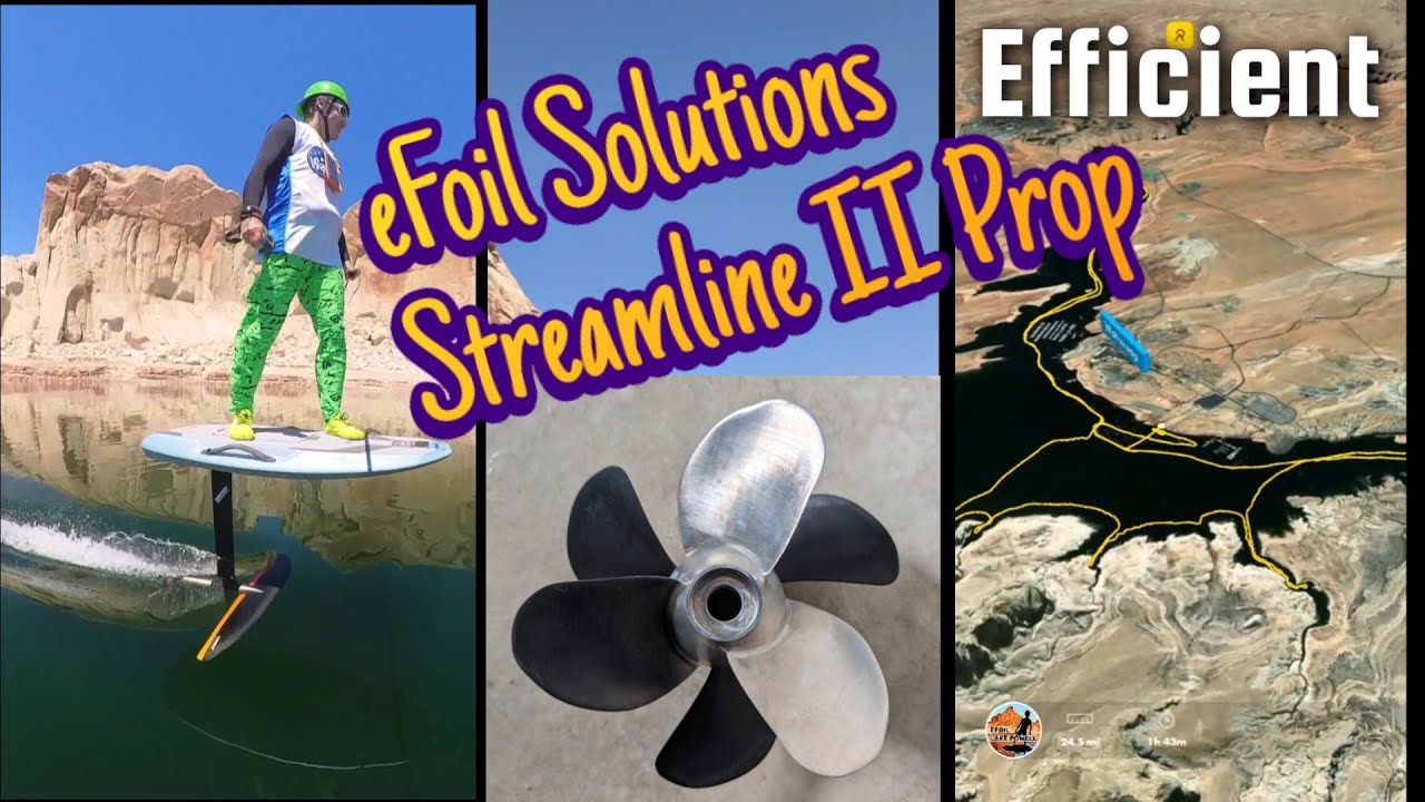 Streamline II Prop for Waydoo EVO by eFoil Solutions - Efficient, Forgiving, Fast, and Quiet