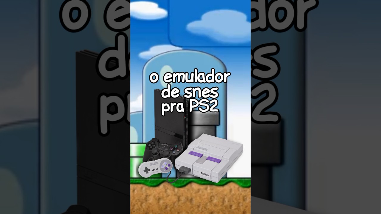 The Super Nintendo emulator for PlayStation 2 #nostalgia #ps2 #mariobros #mario #megaman