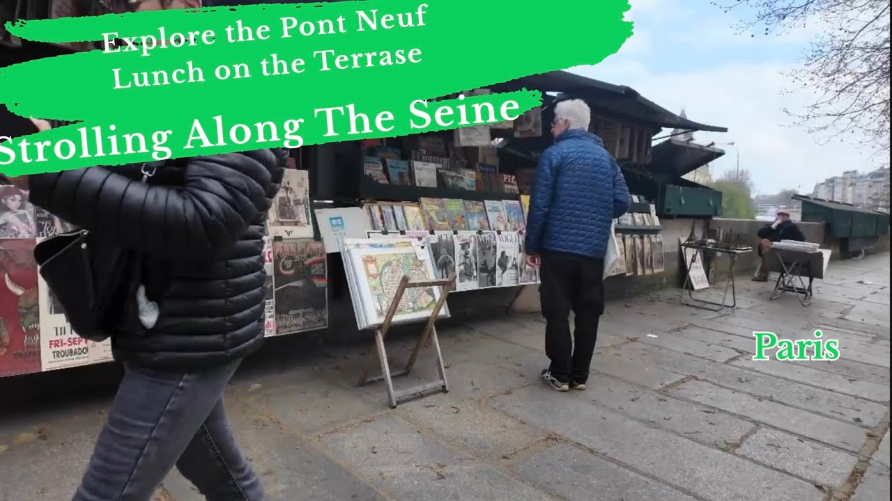 A Flâneur’s Walk Across the Seine | Pont Neuf, Left Bank & Tour Saint-Jacques