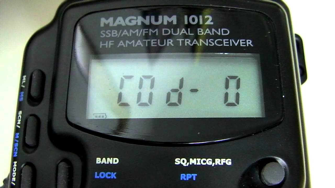 Magnum 1012 AM/FM/SSB Expanded Frequency Conversion 10 & 12 Meter / CB Radio