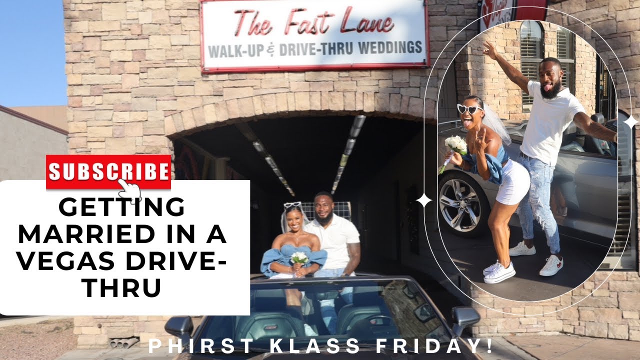 GETTING MARRIED IN A VEGAS DRIVE-THRU!