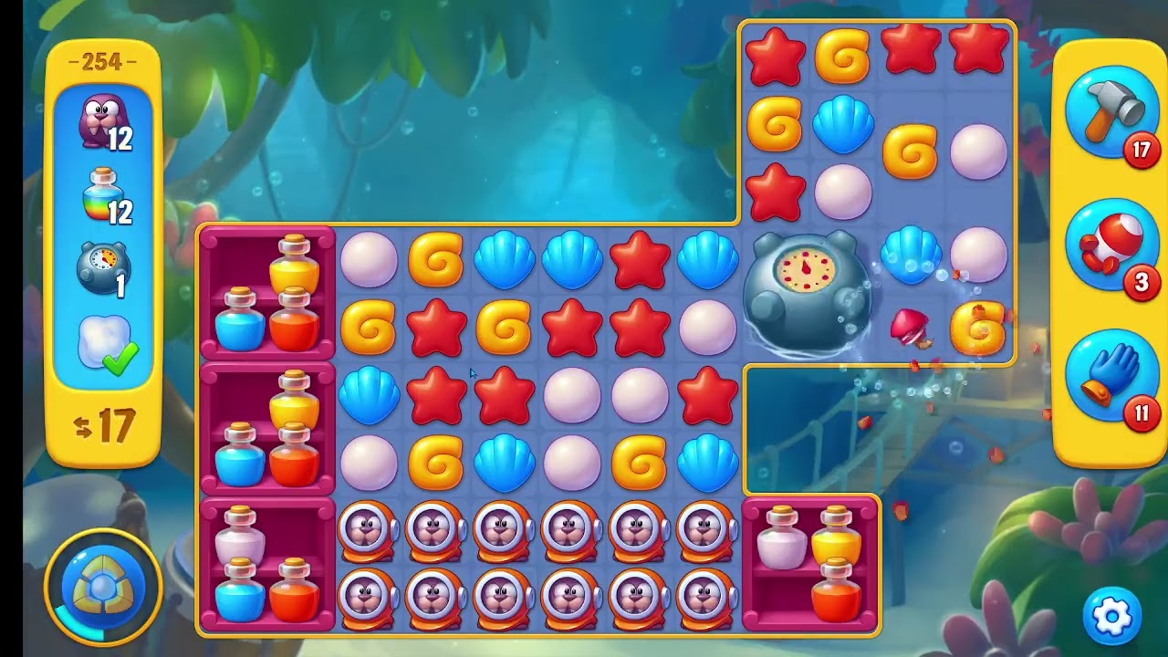 Fishdom Levels 251–275 🐠 F2P Smart Resource Strategy | Progress & Win Events | Call of Atlantis Done