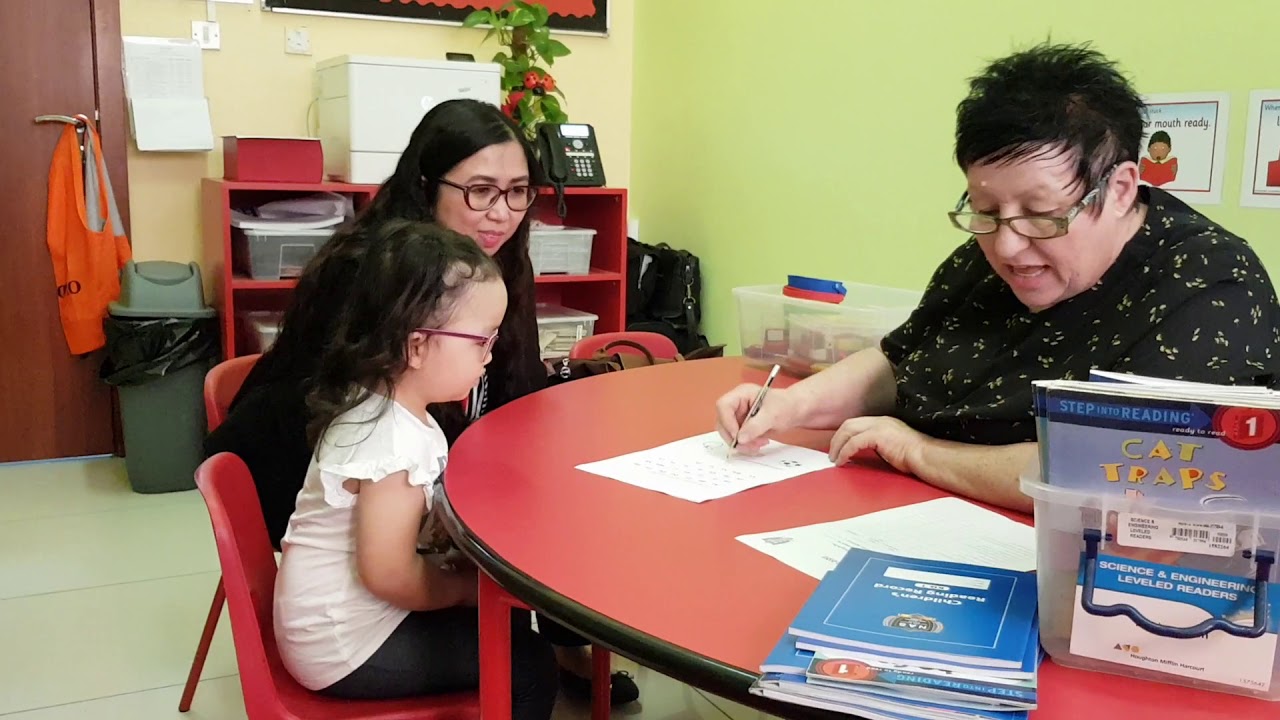 Arya's KG1 assessment in New Academy School, Dubai, UAE