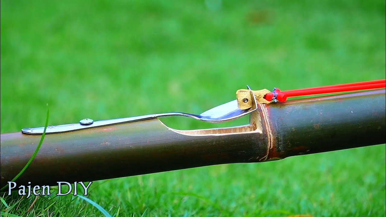 Unique And Accurate Bamboo Slingshot 