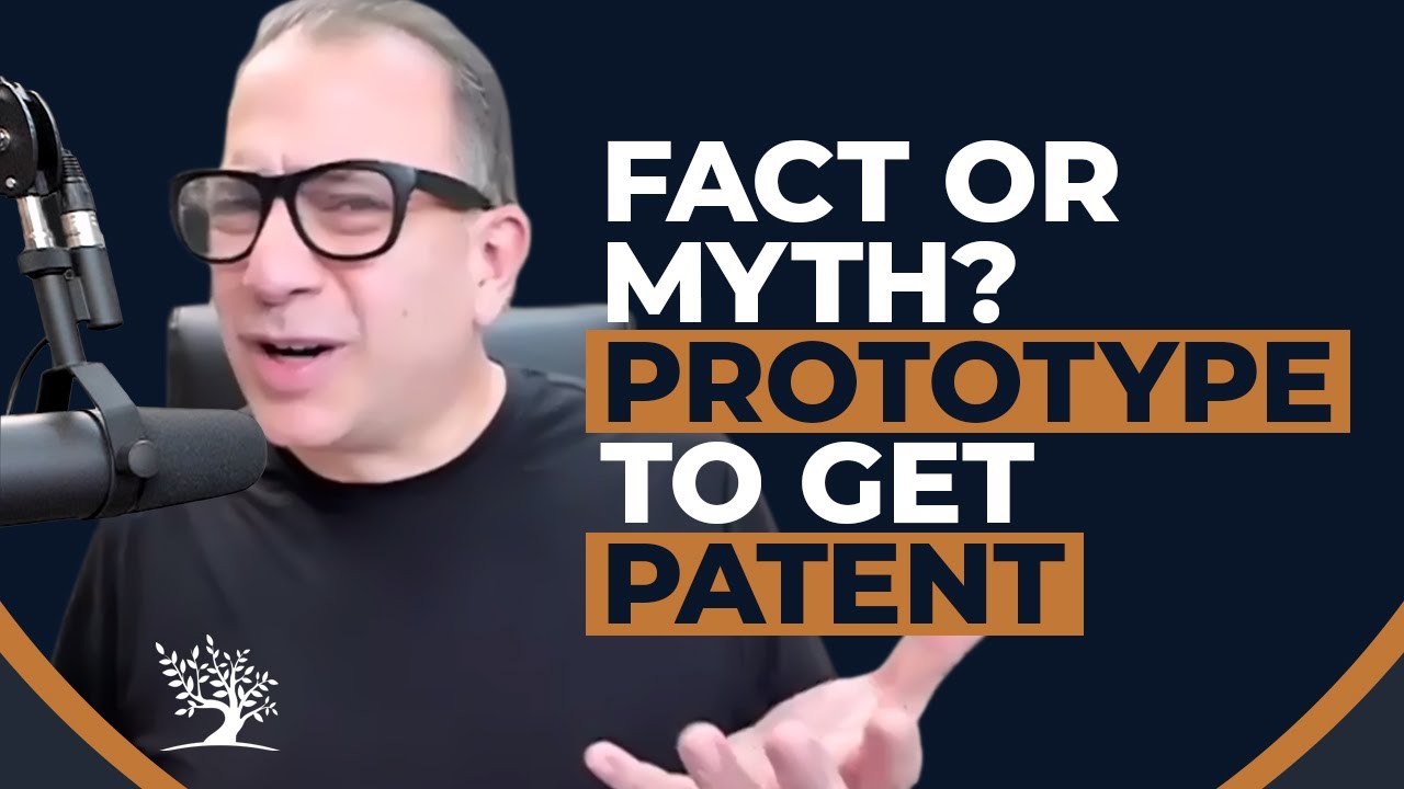Do I need a working prototype to get a patent? | Rich Goldstein