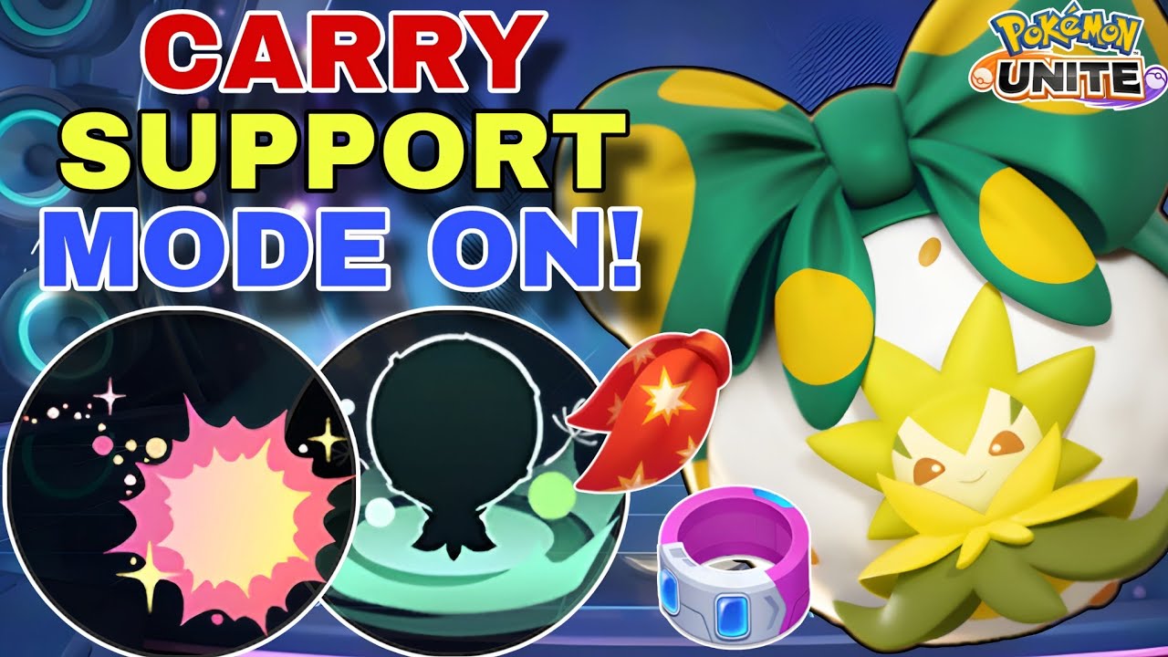 This ELDEGOSS Build Turns You Into a True Carry Support! | Pokemon Unite