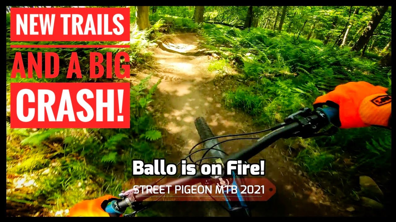 Ballo MTB | New trails, big crash!