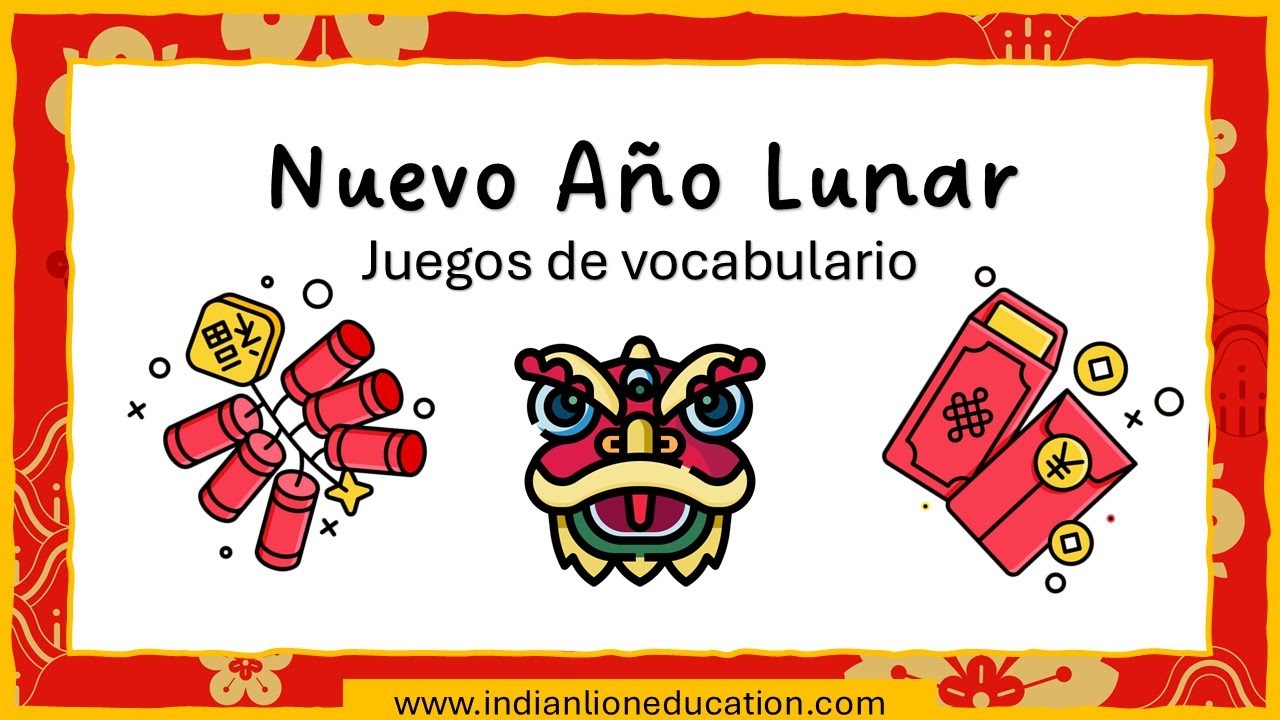 Adivina la palabra del nuevo año chino lunar juegos en español  spanish guessing game