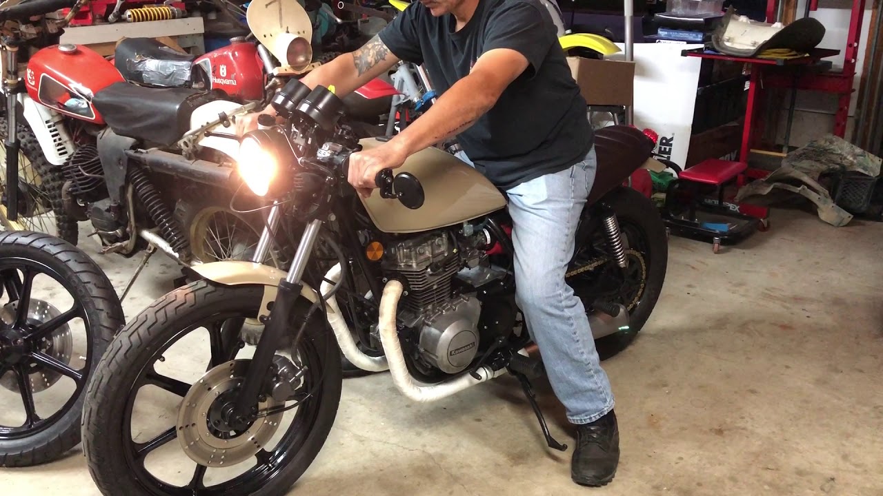 1981 KZ440 LTD Cafe' Racer Build