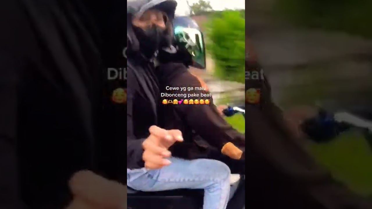 Cewe Bonceng motor Beat