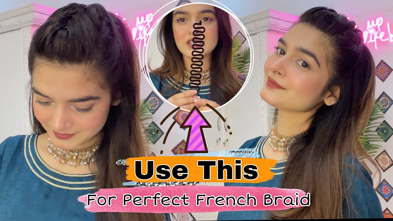 Use This To Make Your French Braid || Perfect Hairstyle
